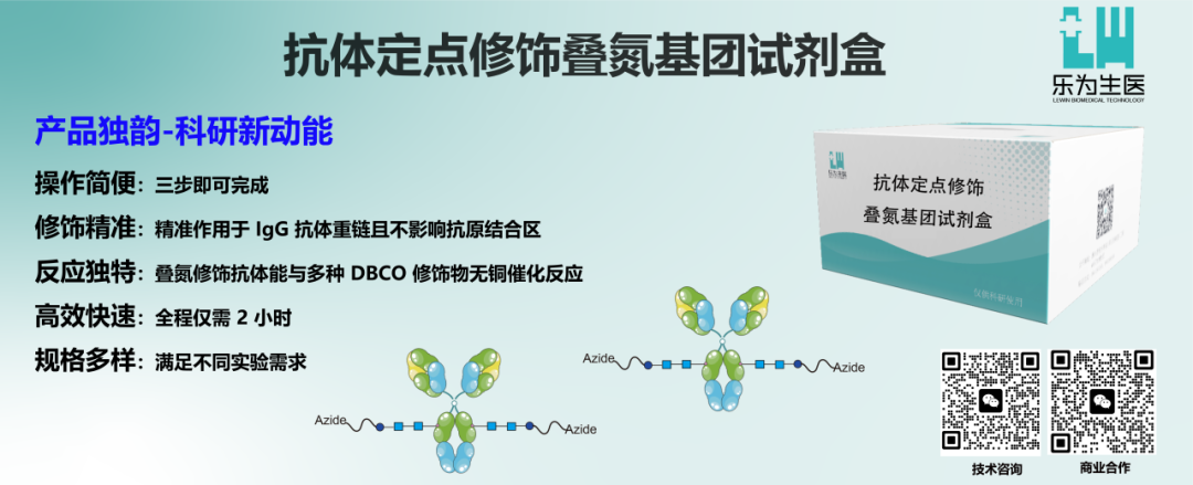 科研新利器 | 抗体定点修饰叠氮基团试剂盒，开启生物标记新征程！